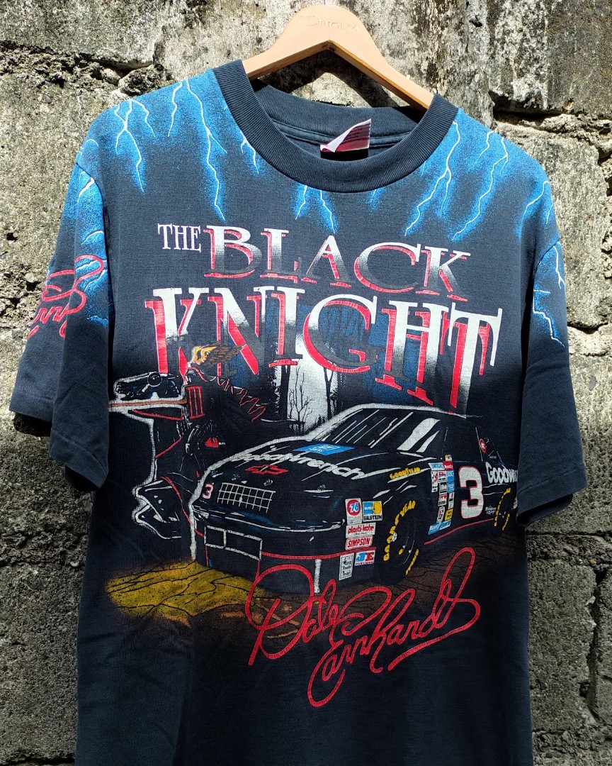 90s BLACK KNIGHT RACING NASCAR Tシャツ