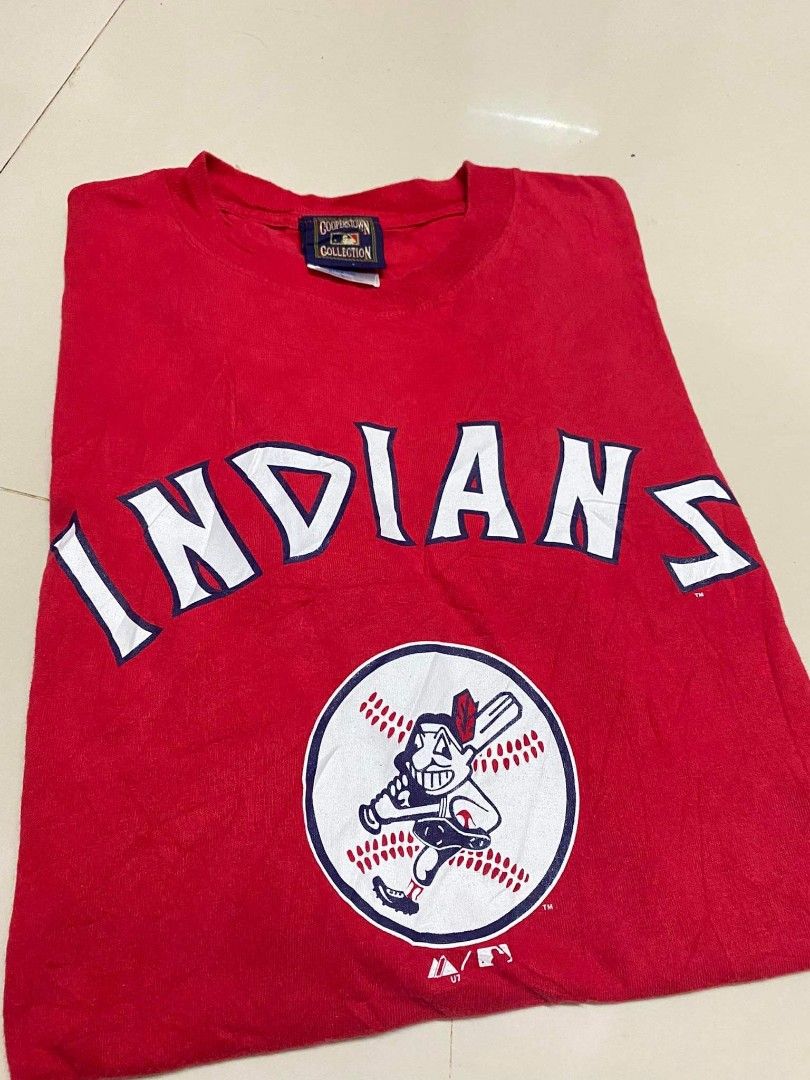 Vintage cleveland indians, Men's Fashion, Tops & Sets, Formal Shirts on  Carousell