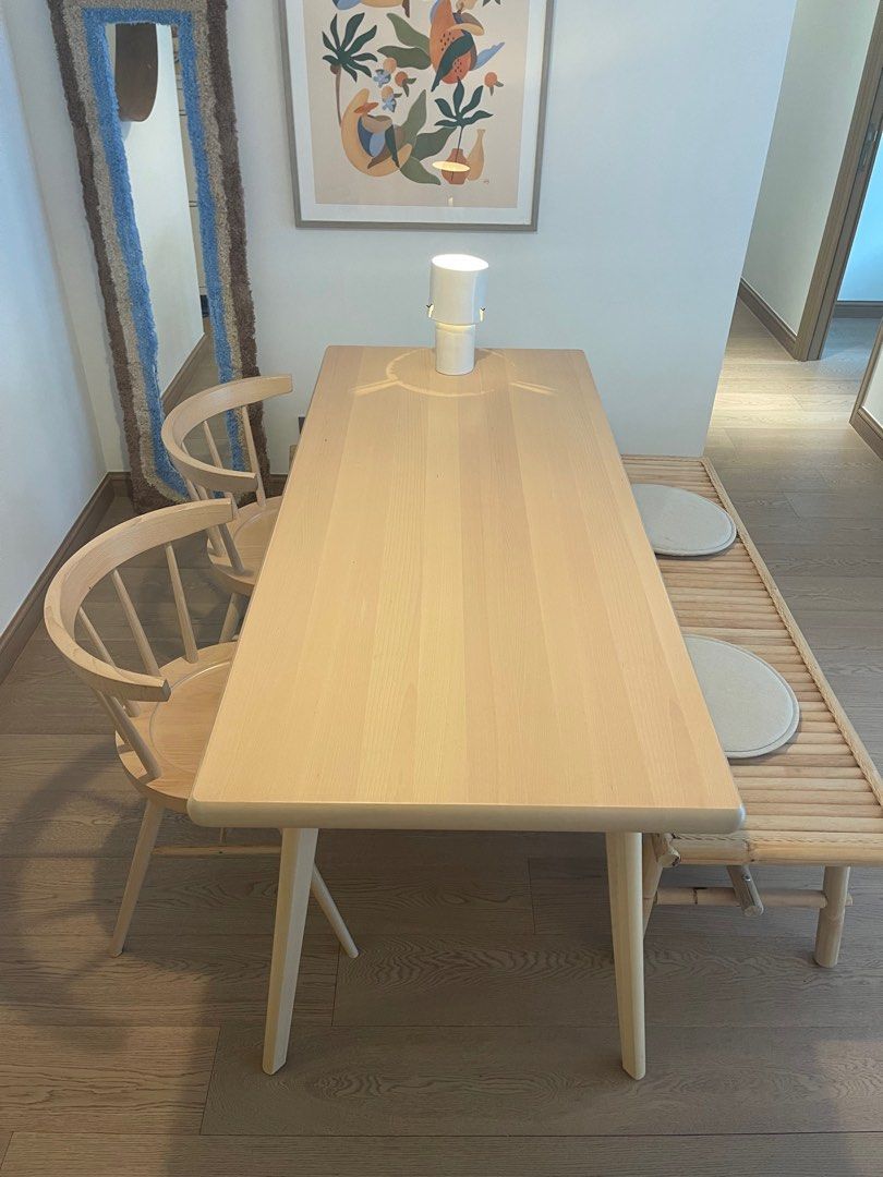 Virgil Abloh x IKEA Dining Table, 傢俬＆家居, 傢俬, 桌子 Carousell