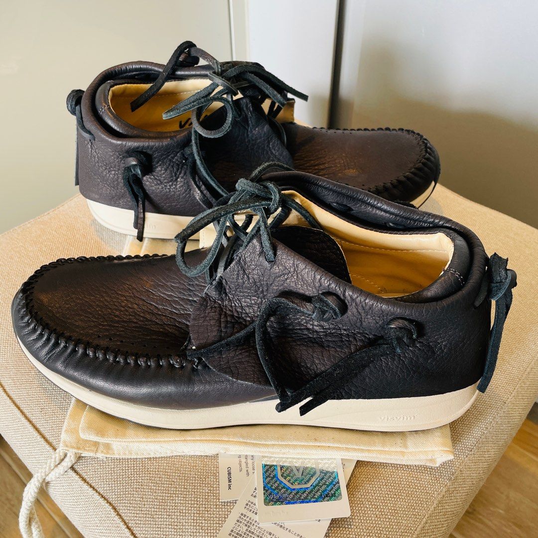 ふるさと割 visvim 💥VISVIM by / FBT Black 箱，袋付き FBT 靴