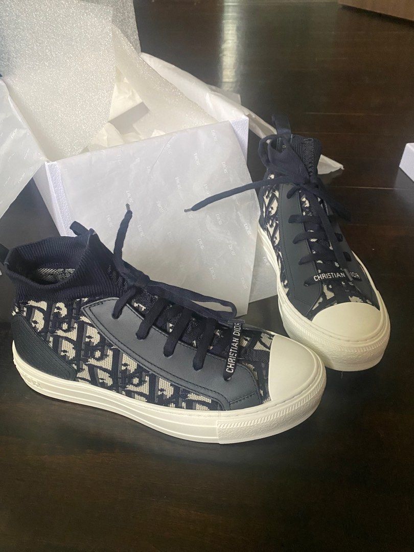 WALK N DIOR SNEAKER Deep Blue 37.5 Women s Fashion Footwear