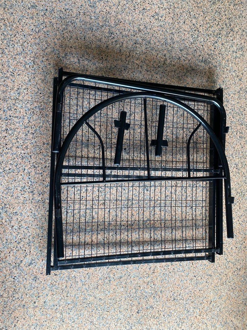 Wrought Iron Single bed frame, Furniture & Home Living, Furniture, Bed