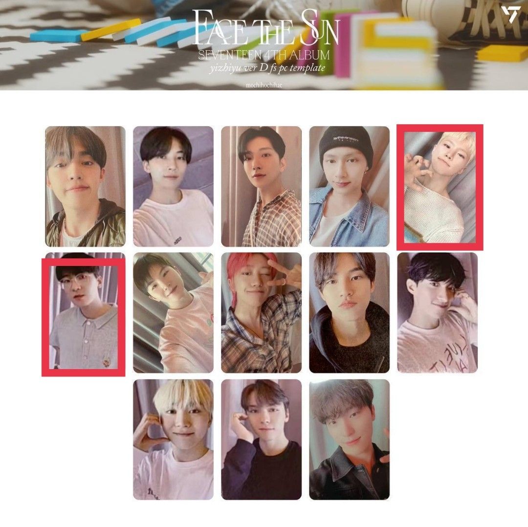 Seventeen DK 'Seventeenth Heaven' Yizhiyu YZY Fansign D