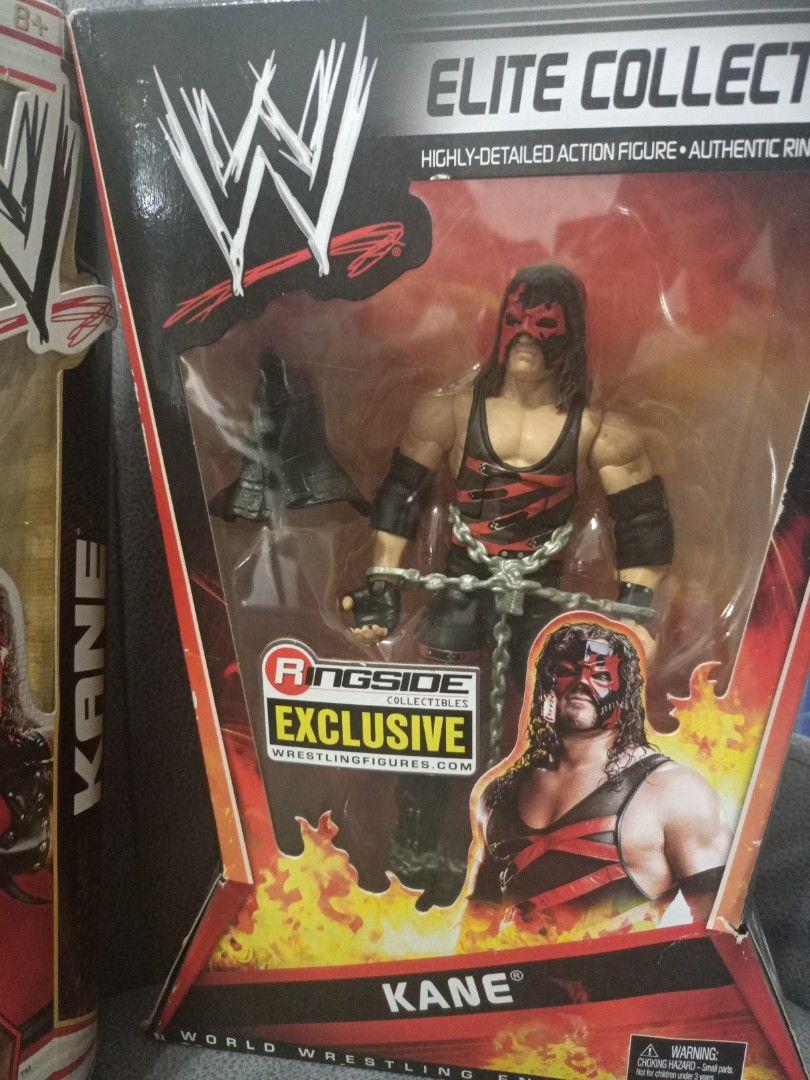 WWE Kane figure, Hobbies & Toys, Toys & Games on Carousell
