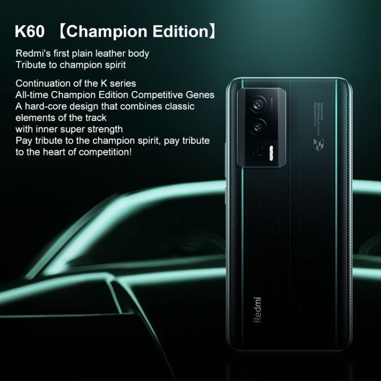 Xiaomi Redmi K60 5G Dual SIM 16GB+512GB -Championship Edition