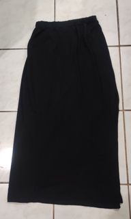 y2k grunge longskirt with slit