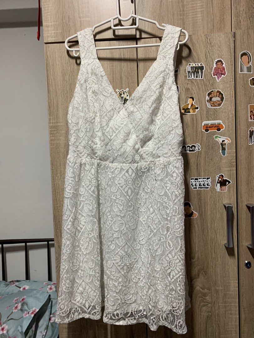 ZALORA wedding guest dress, Women's Fashion, Dresses & Sets, Evening