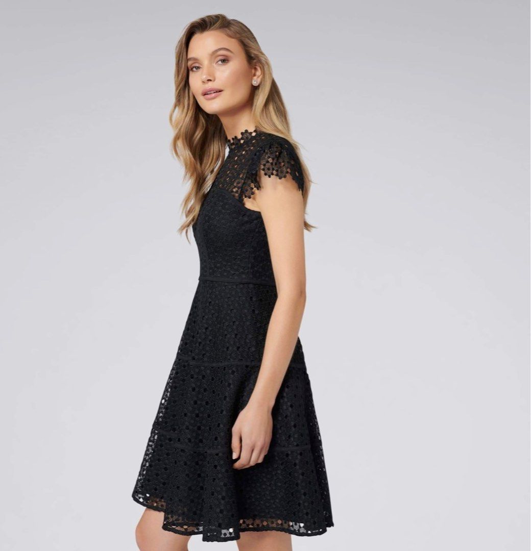 Ella lace outlet skater dress