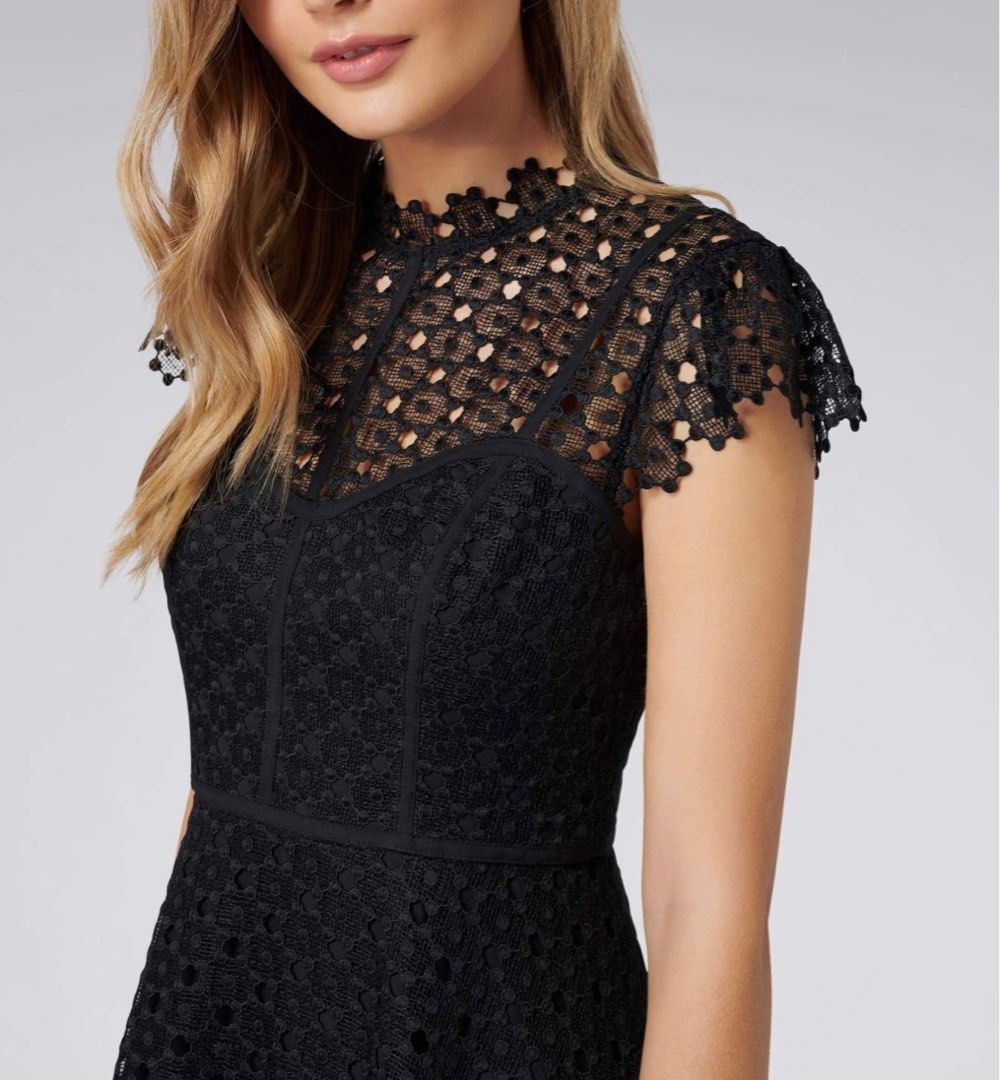 Ella lace skater dress online