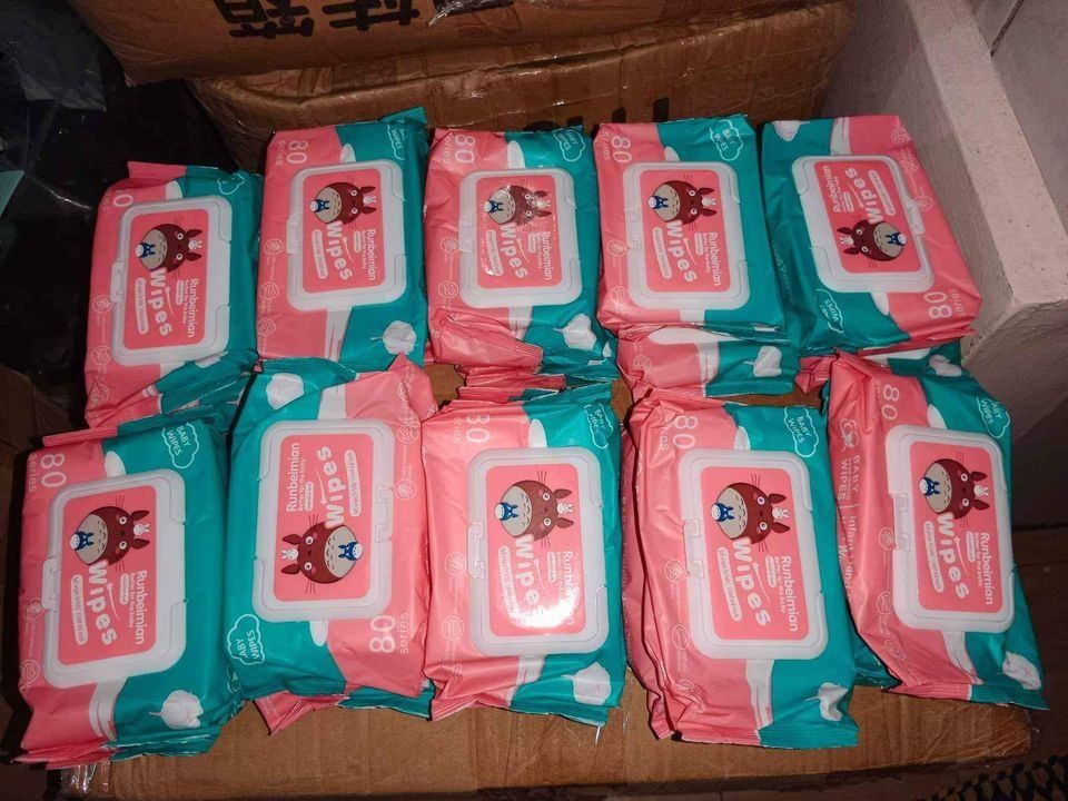 10Pack Organic Baby Wipes 80 Pcs Per Pack 99 Water Hypoallergenic (Non