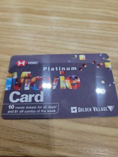 10XGolden Village Movie Ticket