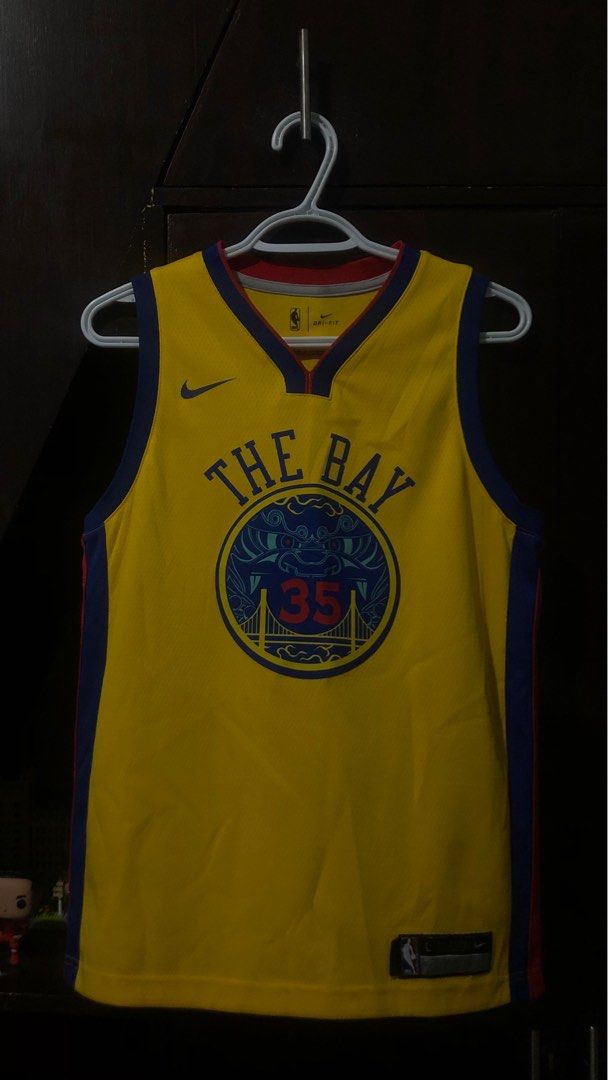 Kevin Durant #35 Golden State Warriors Swingman basketball Jersey NBA The  Bay 48