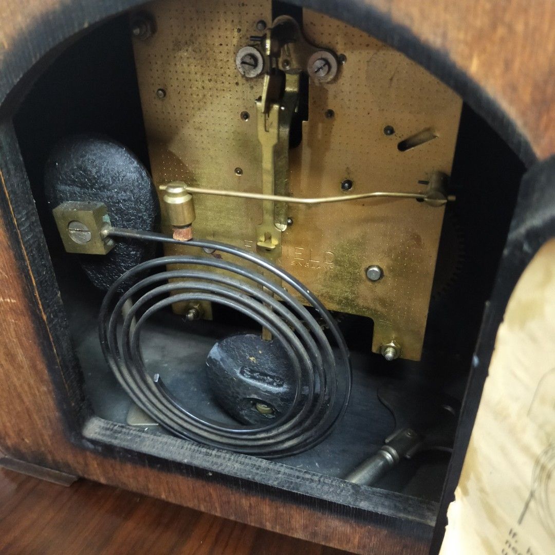 1930s Dupontic by Enfield Clock Co (London) Mantel Clock, Furniture & Home Living, Home Decor