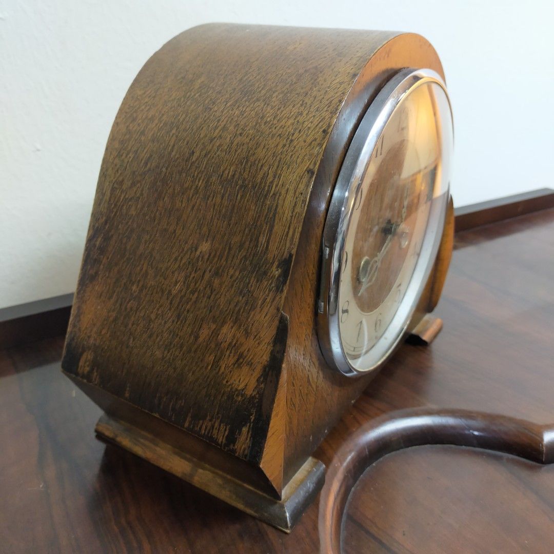 1930s Dupontic by Enfield Clock Co (London) Mantel Clock, Furniture & Home Living, Home Decor