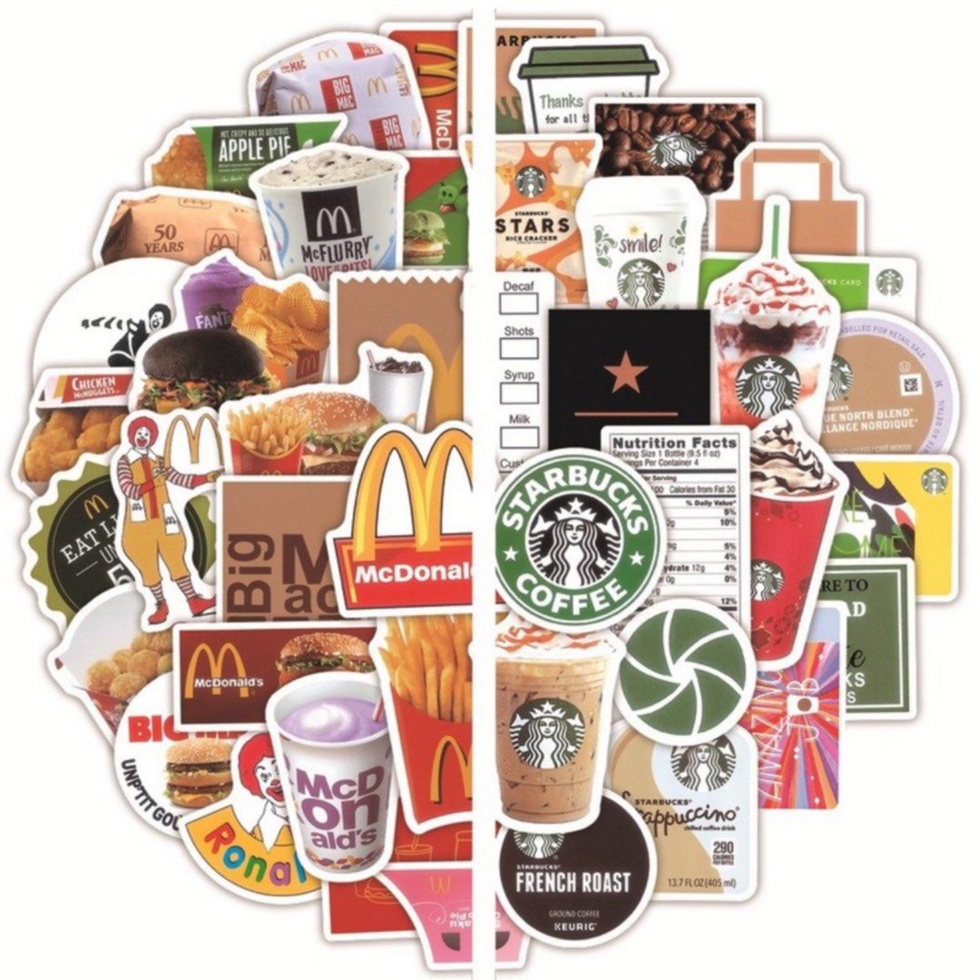 Starbucks Sticker For Suitcase Luggage Fridge Notebook Laptop