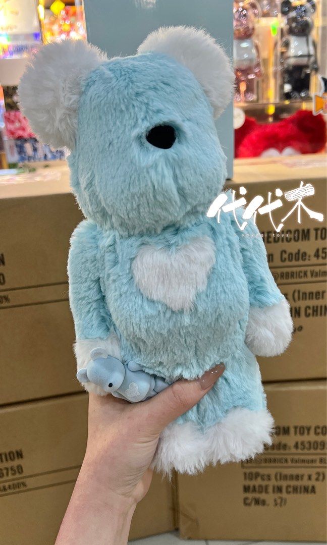 現貨MEDICOM Be@rbrick 400+100% Valmuer Baby Blue BEARBRICK 限量 