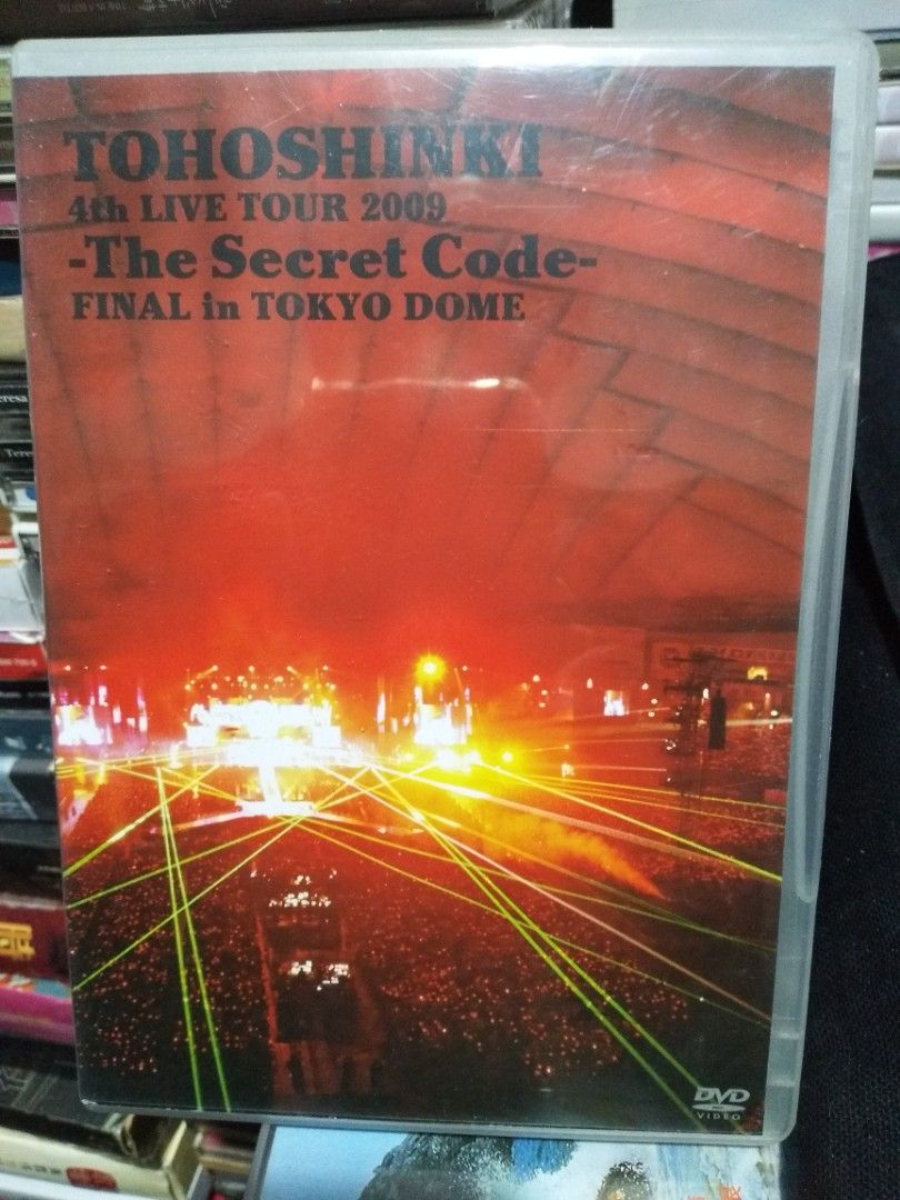 東方神起TOHOSHINKI 4th LIVE TOUR 2009 演唱會2 DVD The Secret Code