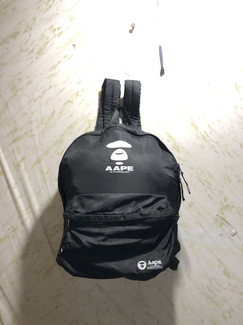 A Bathing Ape Bape Vintage Ripstop Nylon Backpack –