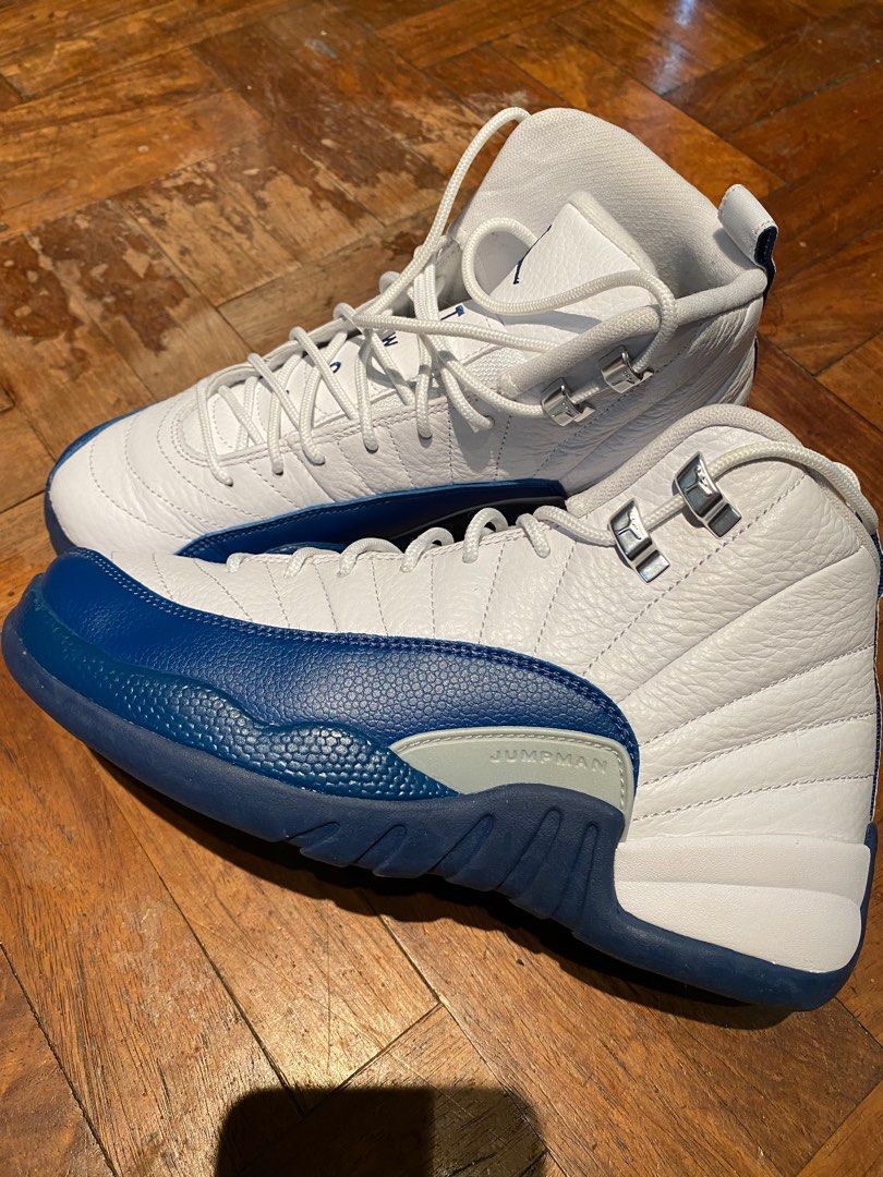 Air Jordan 12 Retro French Blue size 6 US Men s Fashion Footwear