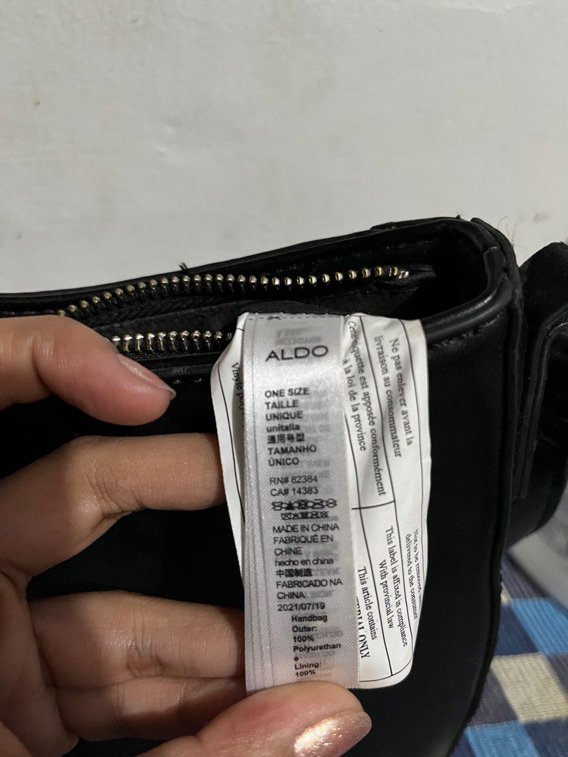 ORIGINAL ALDO BLACK SHOULDER BAG, Luxury, Bags & Wallets on Carousell