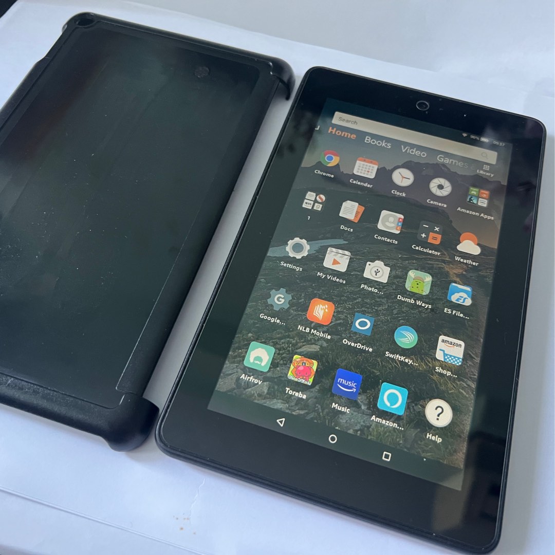 Amazon Fire 5th Generation Tablet 16gb (Wifi only), Mobile Phones