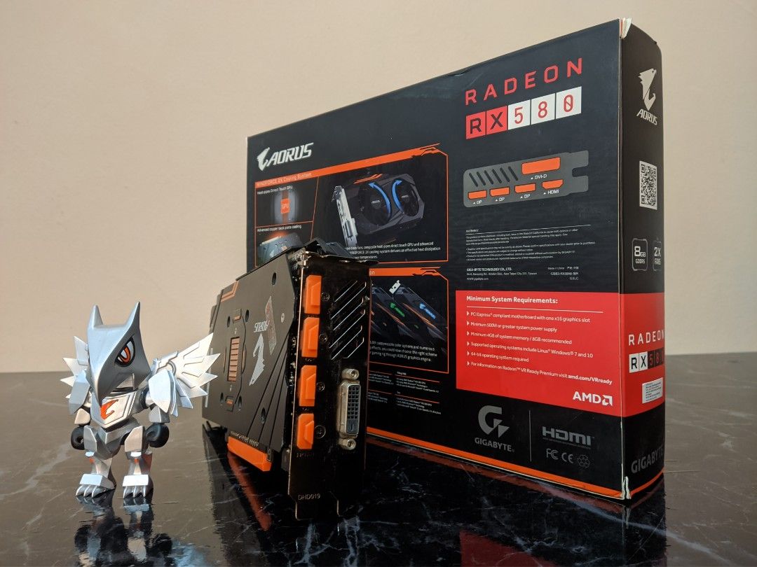 Aorus rx 580 8gb top