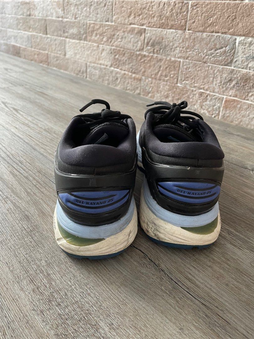 gel kayano 25 black