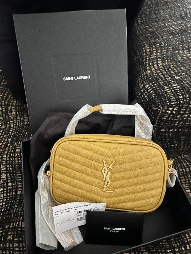Lou mini bag in matelassé grain de poudre embossed leather sales