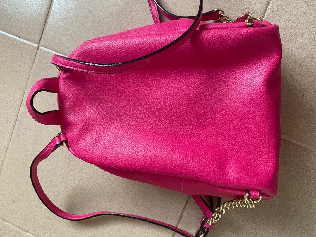 Authentic Victoria's Secret Pink Mini backpack, Women's Fashion, Bags