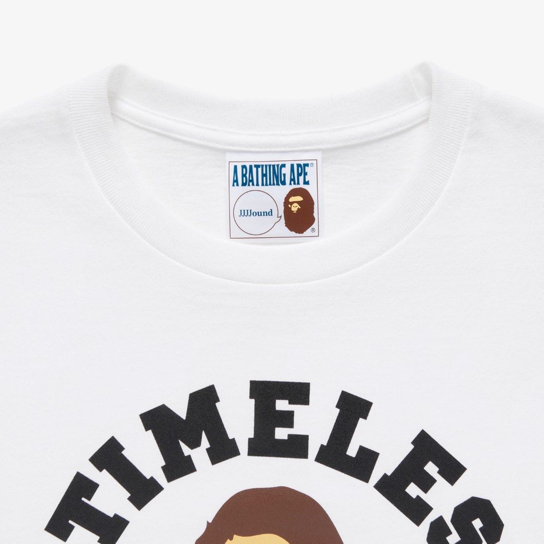 最安値】【最安値】Mサイズ☆【BAPE X JJJJOUND COLLEGE TEE Tシャツ