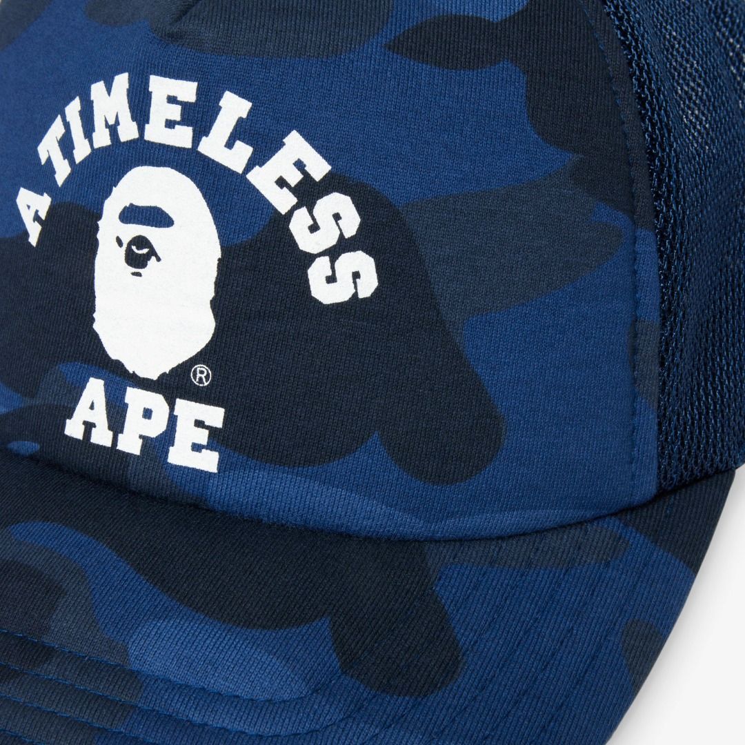 限定商品サイト BAPE JJJJOUND CAMO COLLEGE MESH CAP | www ...