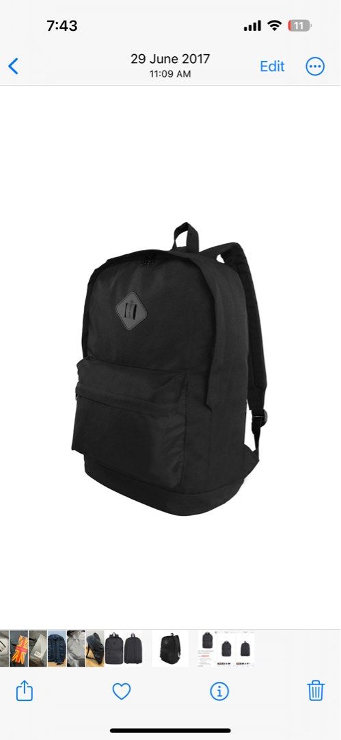Barry smith online laptop backpack