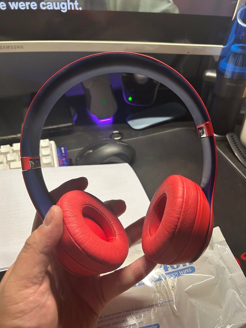 Beats wireless Solo 3 Audio Headphones Headsets on Carousell