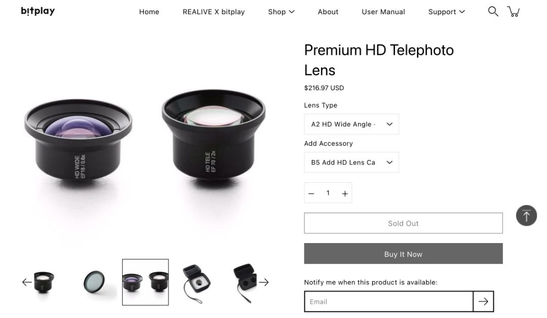bitplay telephoto lens