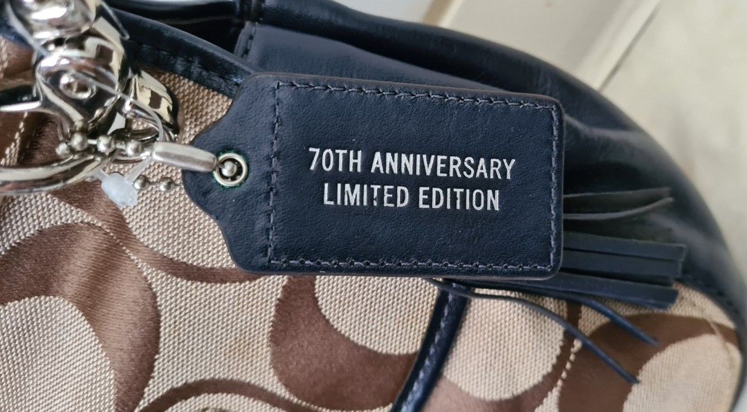 Coach 70th anniversary limited edition bag deals