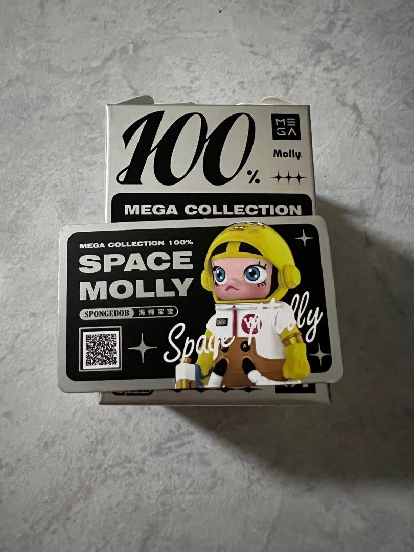 BNIF SpongeBob watermelon 100 mega collection space Molly popmart