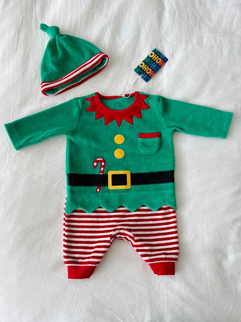 Elf baby outfit top