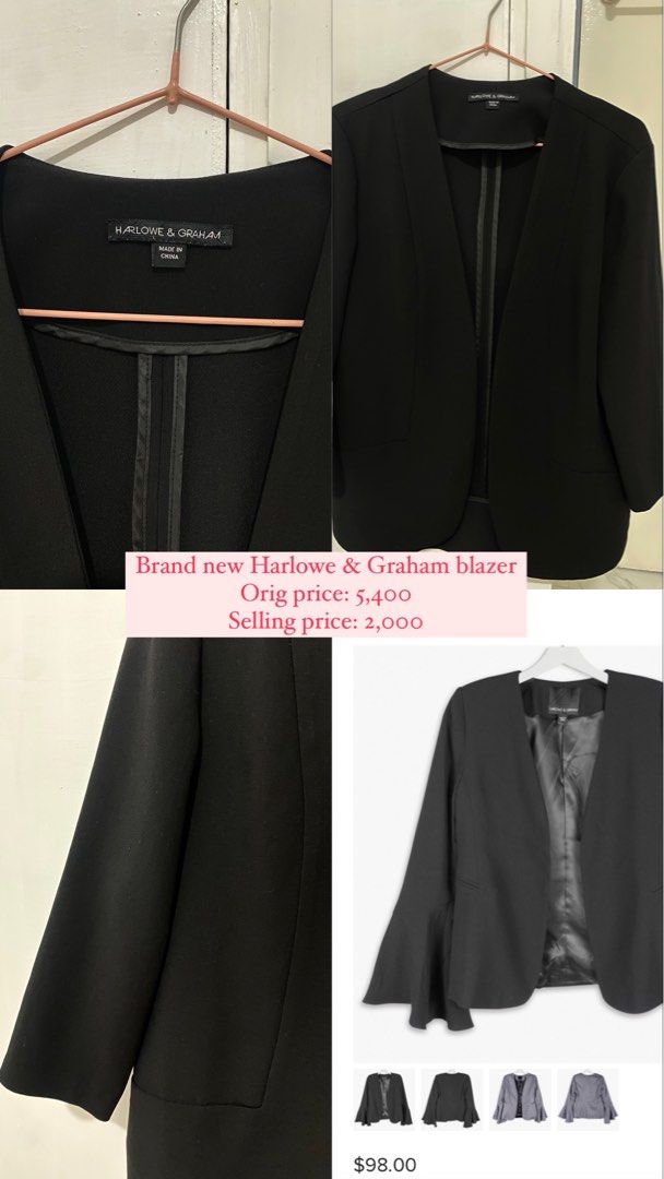 Harlowe and graham blazer hotsell