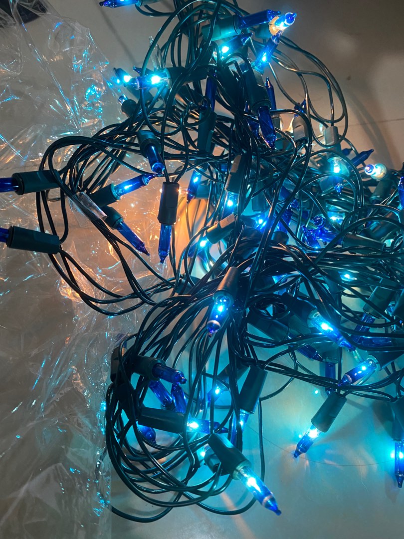 Brandnew Christmas Lights (Blue), Motorbikes, Motorbike Parts