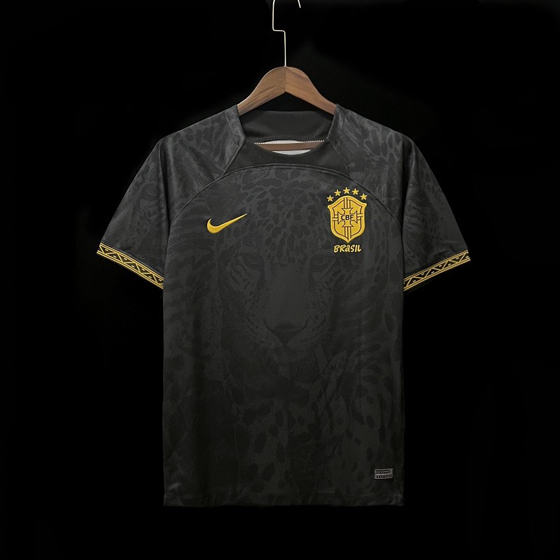 2022/23 Brazil Black Panther Special Edition Player Version Jersey