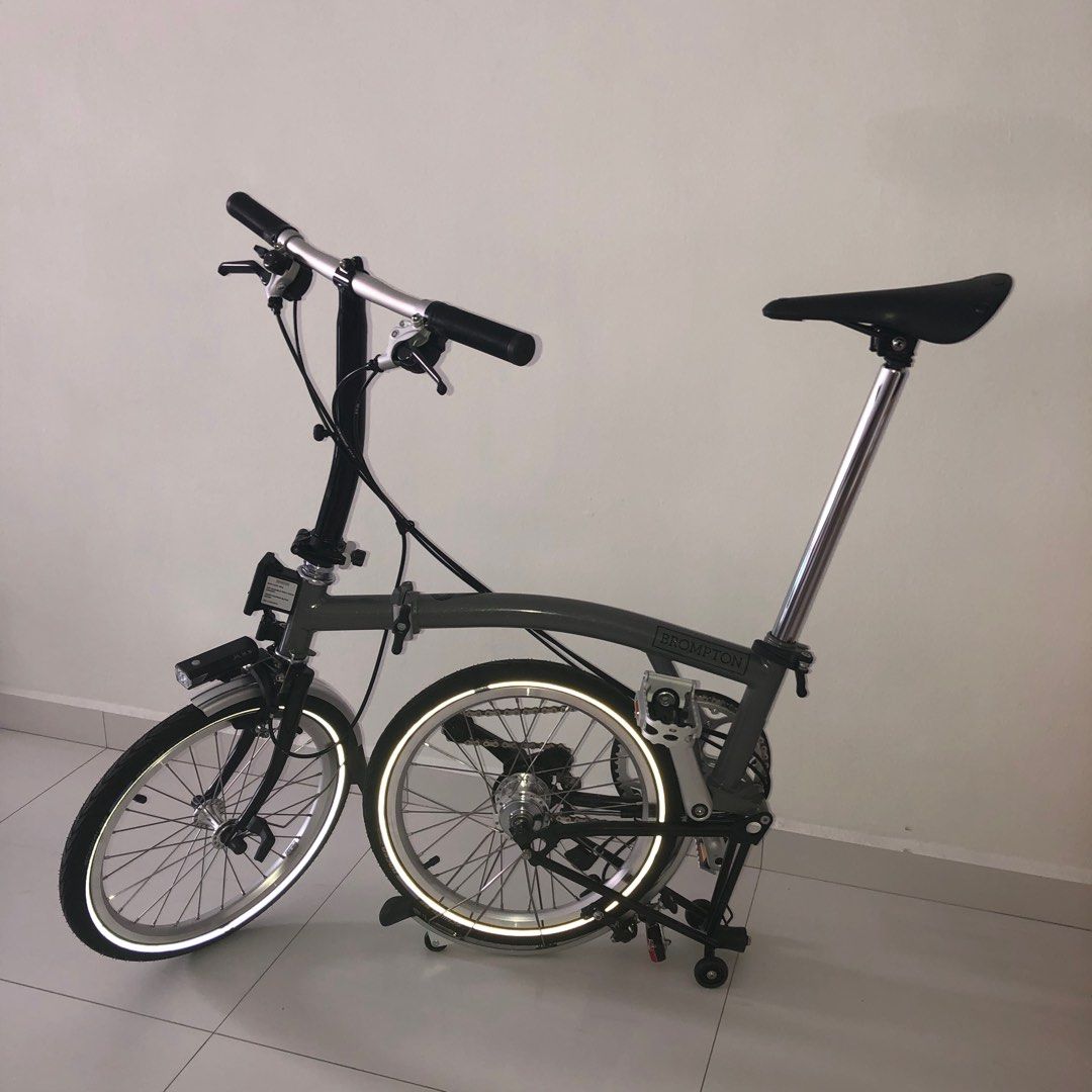 Brompton C Line Storm Grey