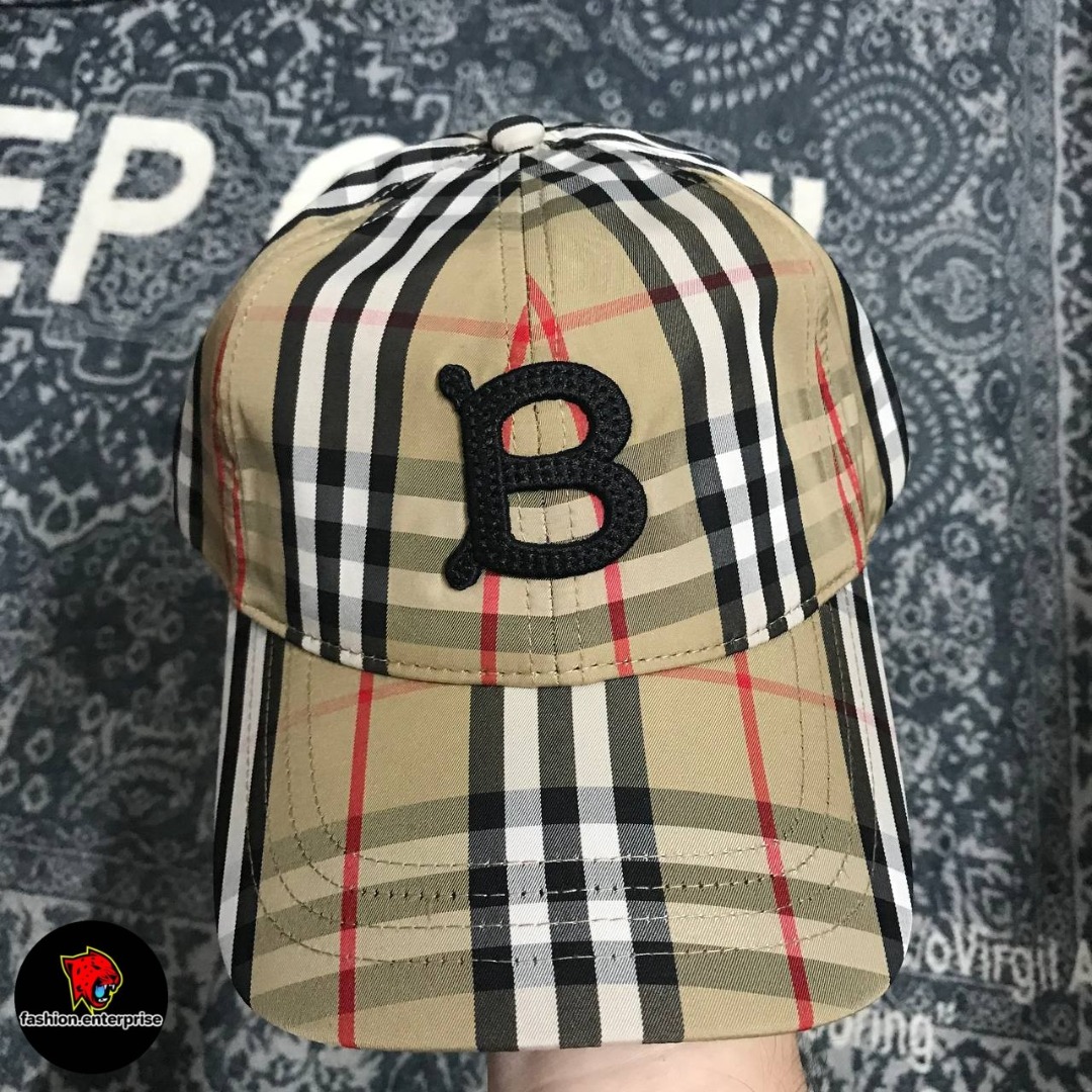 Burberry monogram motif baseball cap hat, Men's Fashion, Watches &  Accessories, Cap & Hats on Carousell