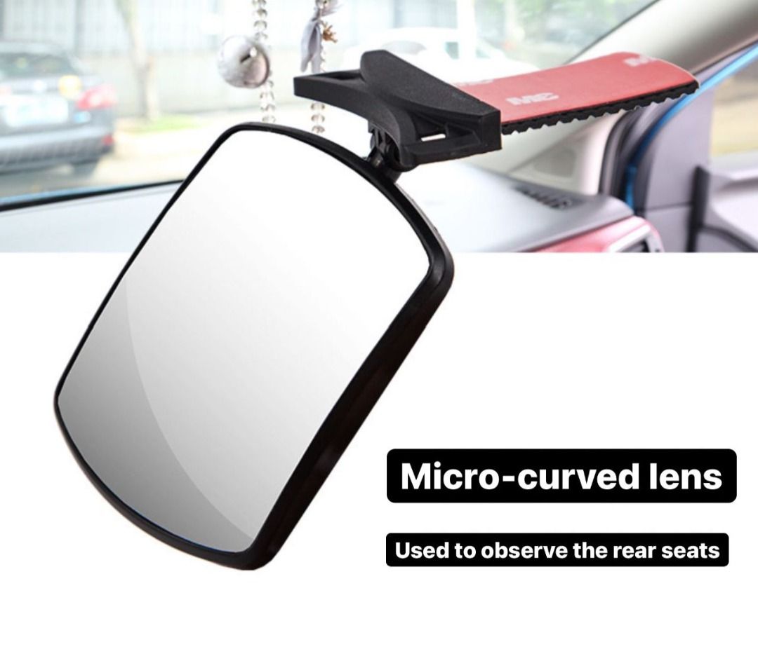 Car Rear Auxiliary Mirror Car Interior Rearview Mirror Rearview Mirror Plus Car Baby Mirror Children s Baby Observation Mirror H0184 Car Accessories Accessories on Carousell