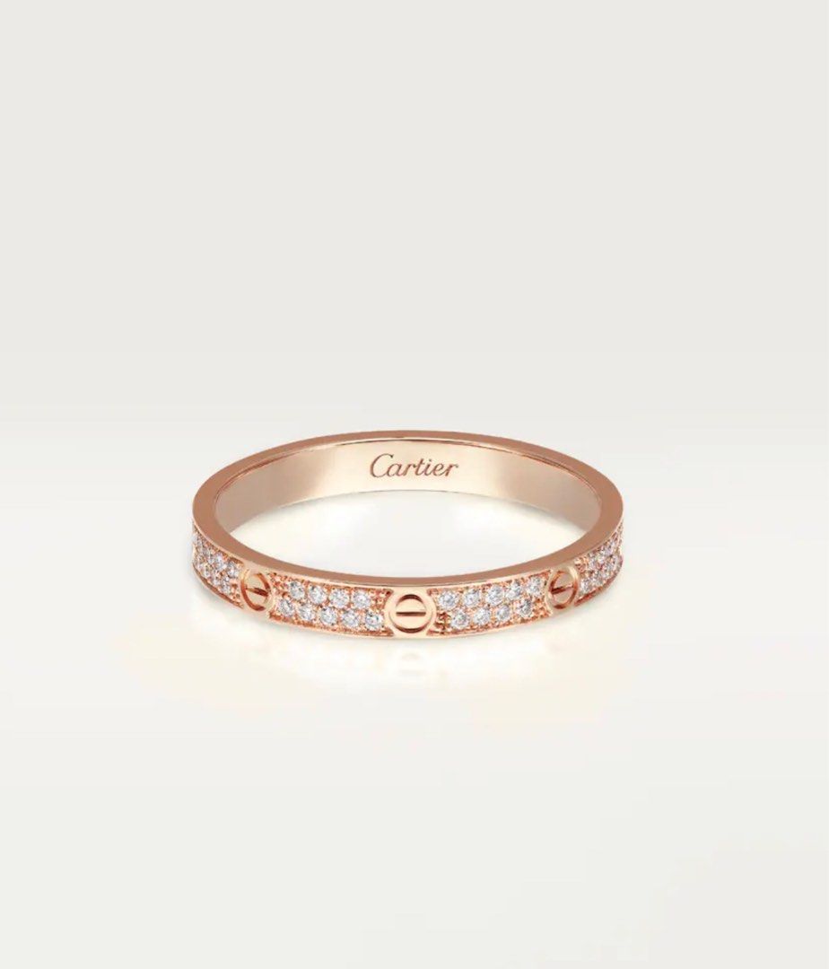 Cartier Love Ring Small Model Luxury Accessories on Carousell