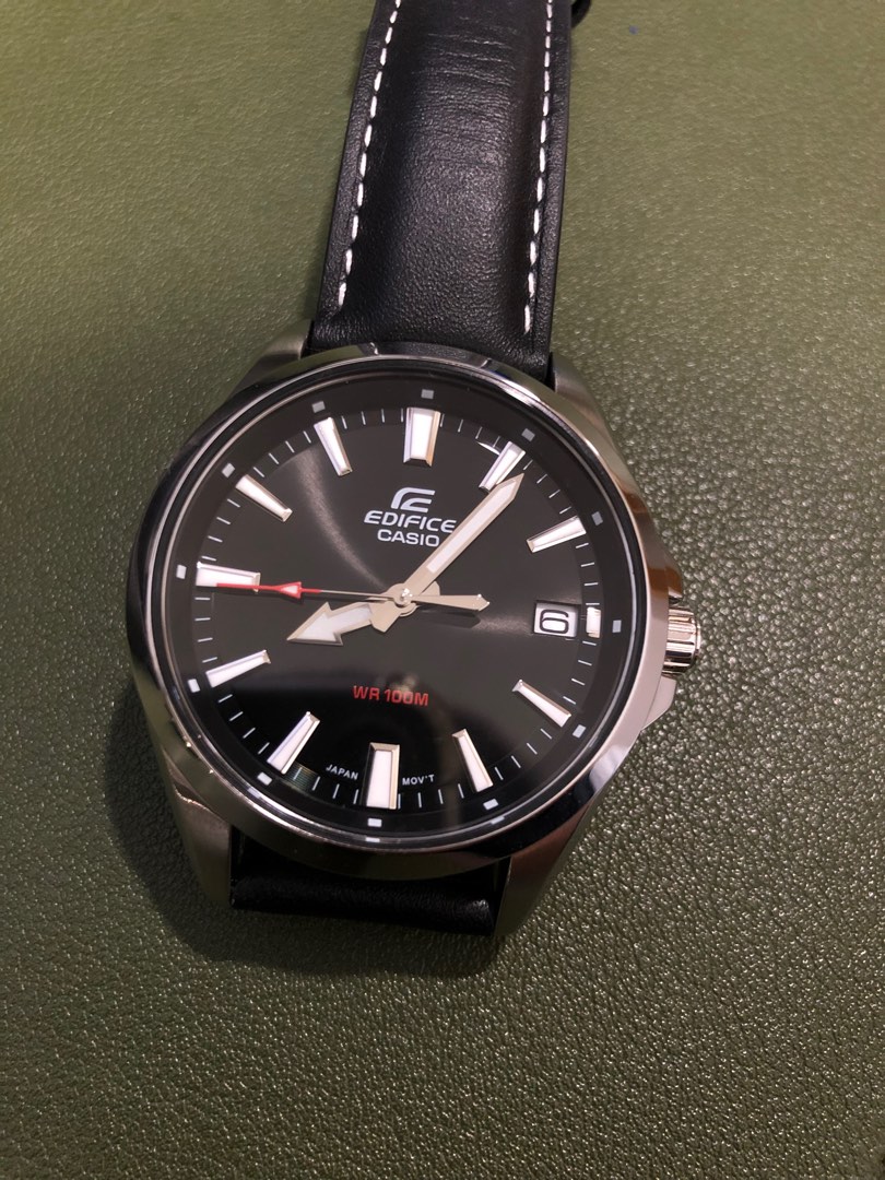 Casio Edifice EFV-100L-1AV, Men's Fashion, Watches & Accessories ...
