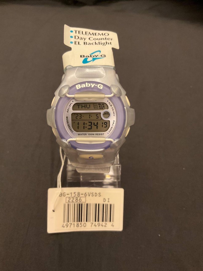 Casio Baby-G Watch BG-158 made in JAPAN, Women's Fashion, Watches   Accessories, Watches on Carousell