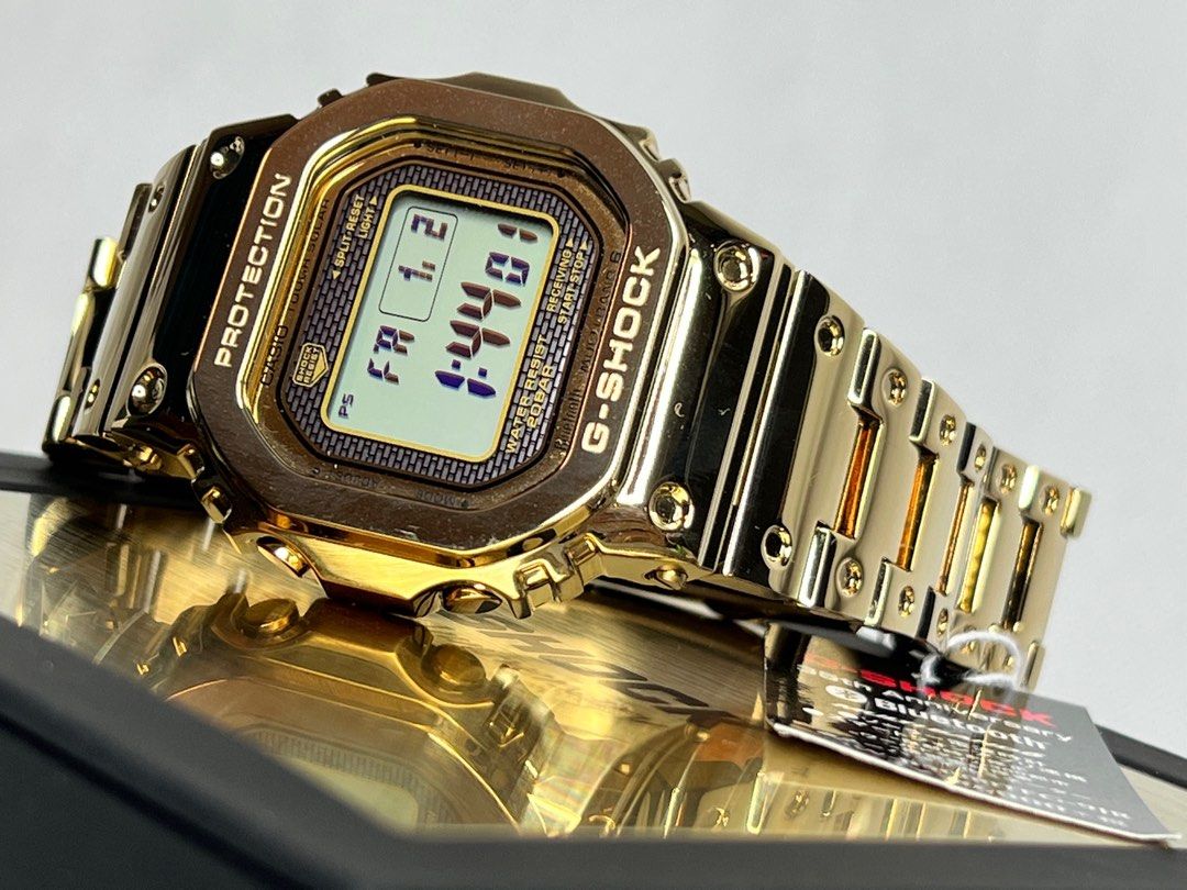 Casio Gshock GMW-B5000TFG-9JR 35週年日本版, 名牌, 手錶- Carousell