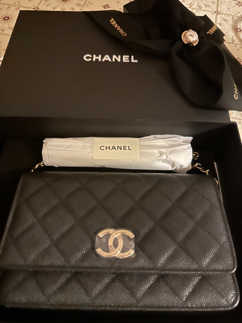 Chanel 23c WOC GHW, Women's Fashion, Bags & Wallets, Cross-body Bags on