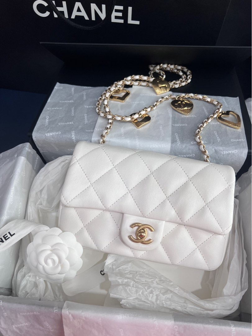 Chanel Mini CF, Luxury, Bags & Wallets on Carousell
