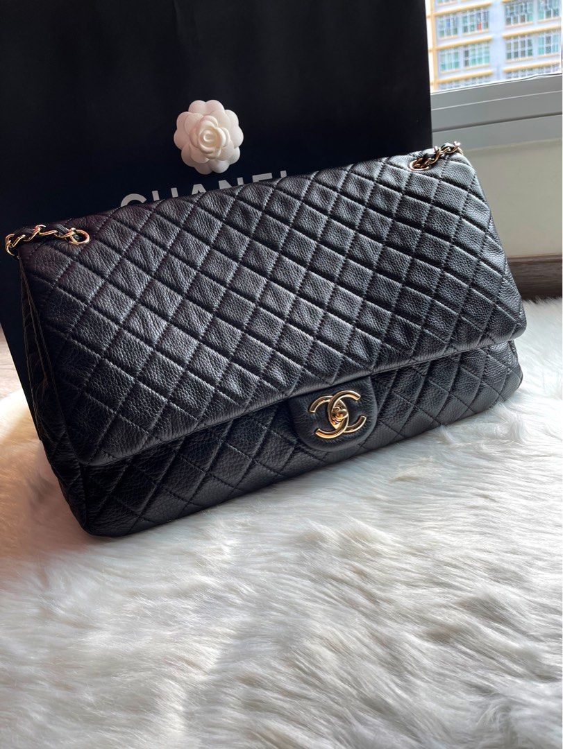 Chanel Xxl Travel Flap Bag, Luxury, Bags & Wallets On Carousell